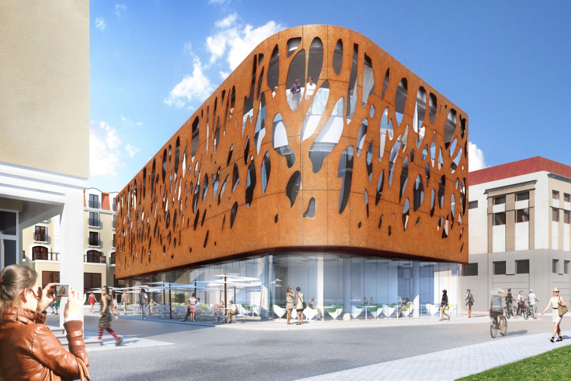 fot. MWM Architekci MWM Architekci przygotowali projekt koncepcyjny CH Różanka