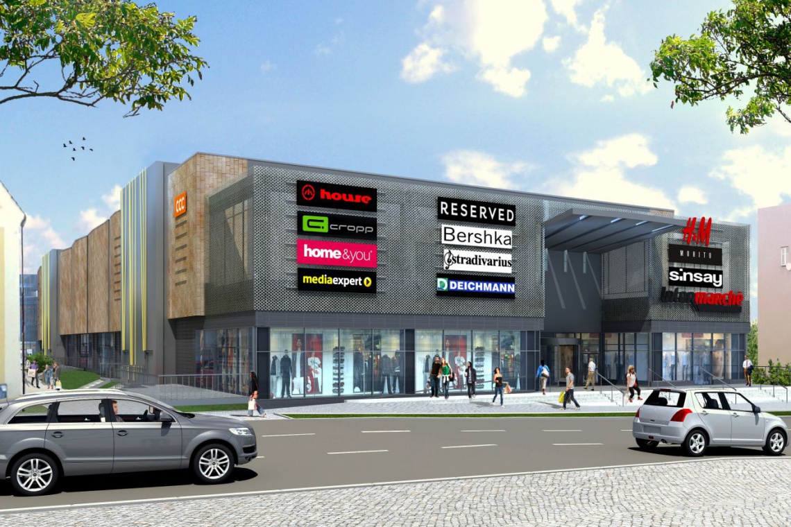 Nowy Rynek w Jeleniej Górze, TK Development Nowy Rynek w Jeleniej Górze z wiechą