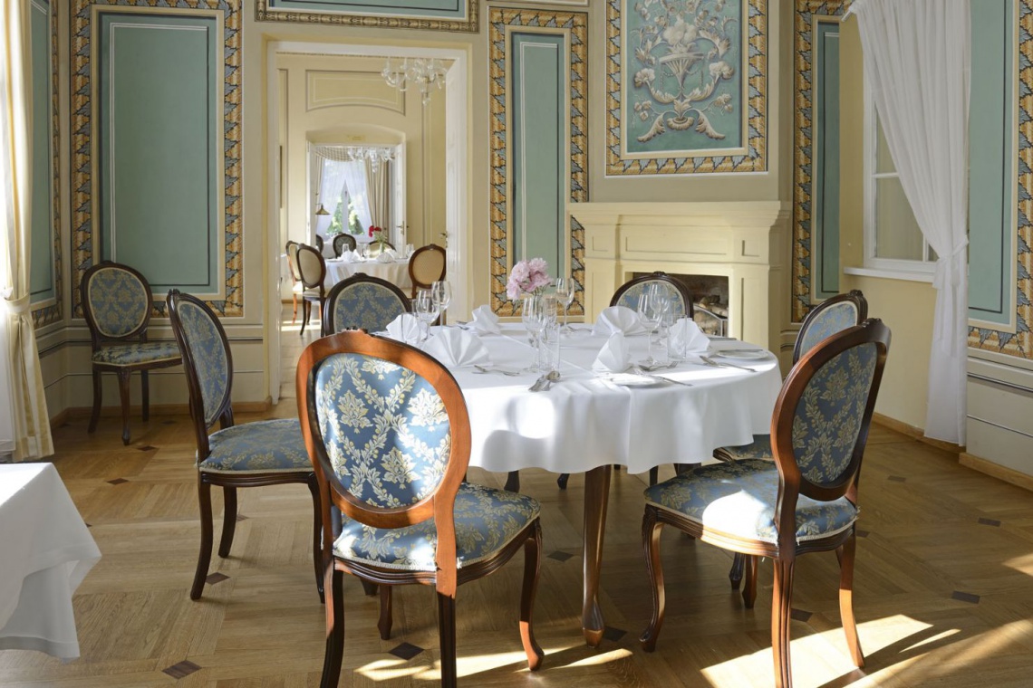 fot. Dwór Kombornia Hotel & SPA Dwór Kombornia Hotel & SPA ma wyjątkowe wnętrza