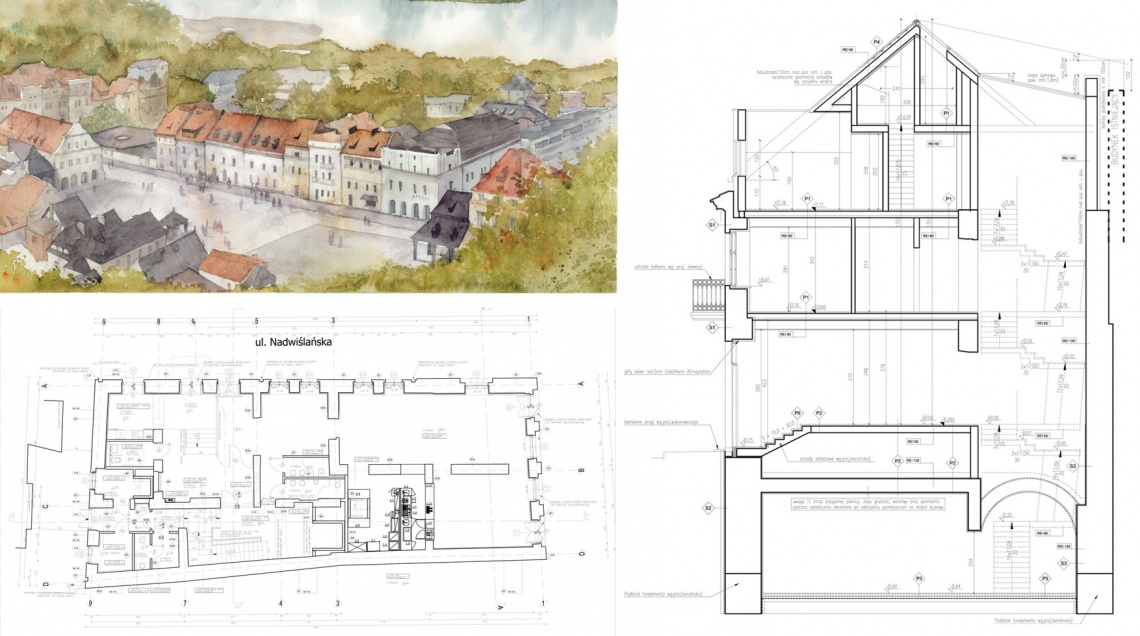 Projekt nadbudowy i przebudowy kamienicy „Apteki Lichtsona”, fot. Grupa 5 Architekci Grupa 5 Architekci z GGP Architekci zmienią zabytkową Aptekę Lichtsona
