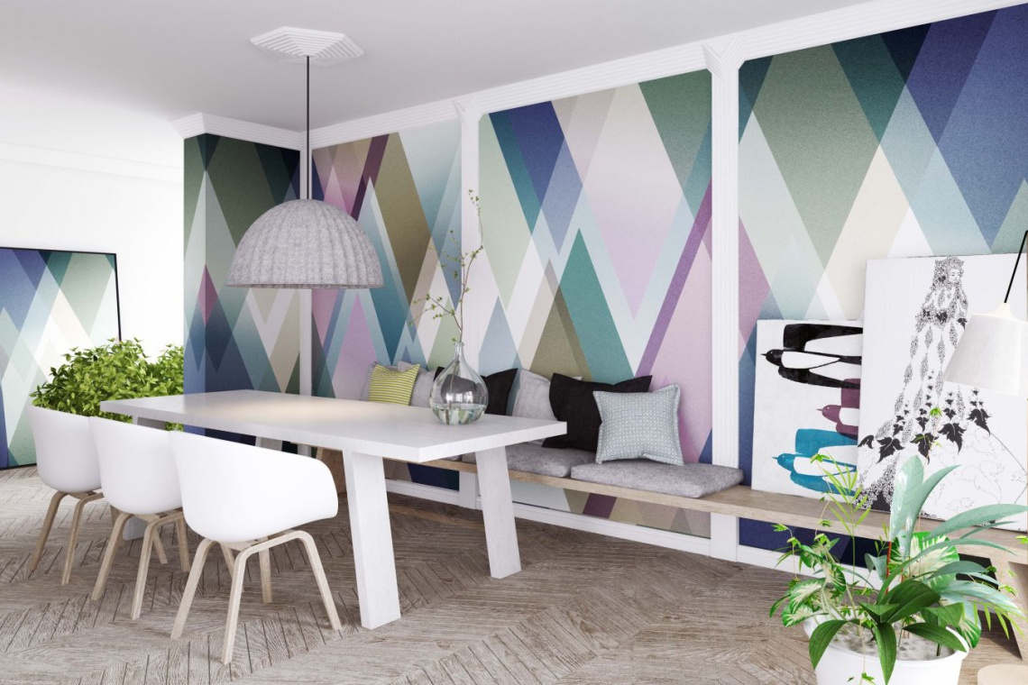 Aranżacje z wykorzystaniem sztukaterii, fot. Marbet Design Wielki powrót sztukaterii