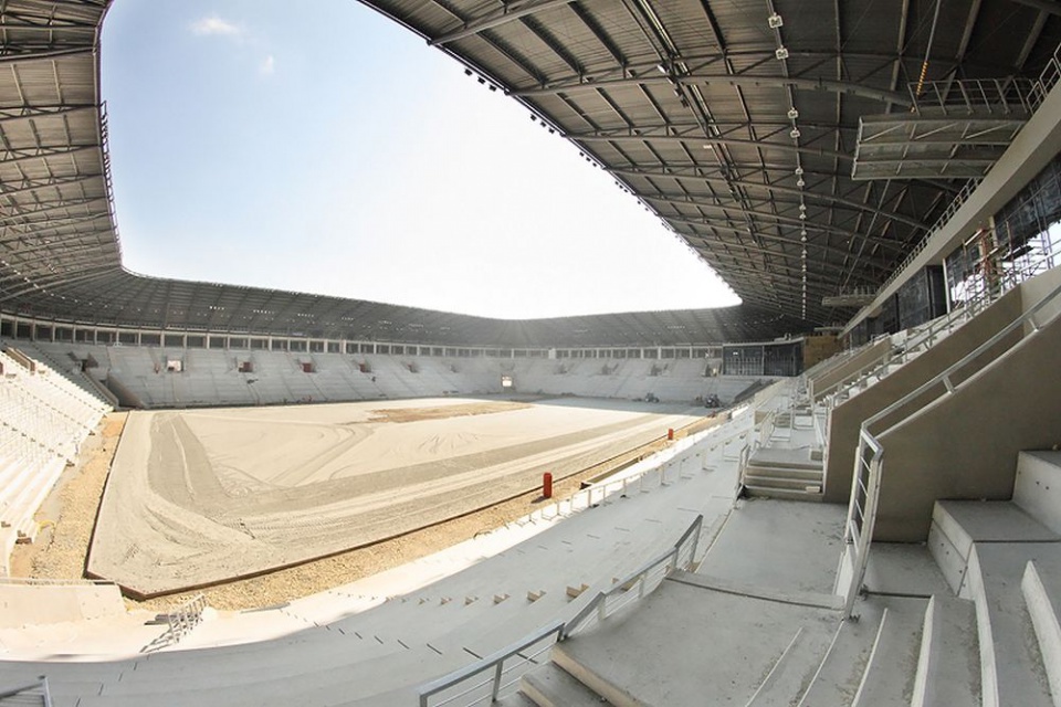 Budowa Stadionu w Tychach, Fot. Michał Giel / Tyski Sport S.A Tak rośnie stadion GKS Tychy