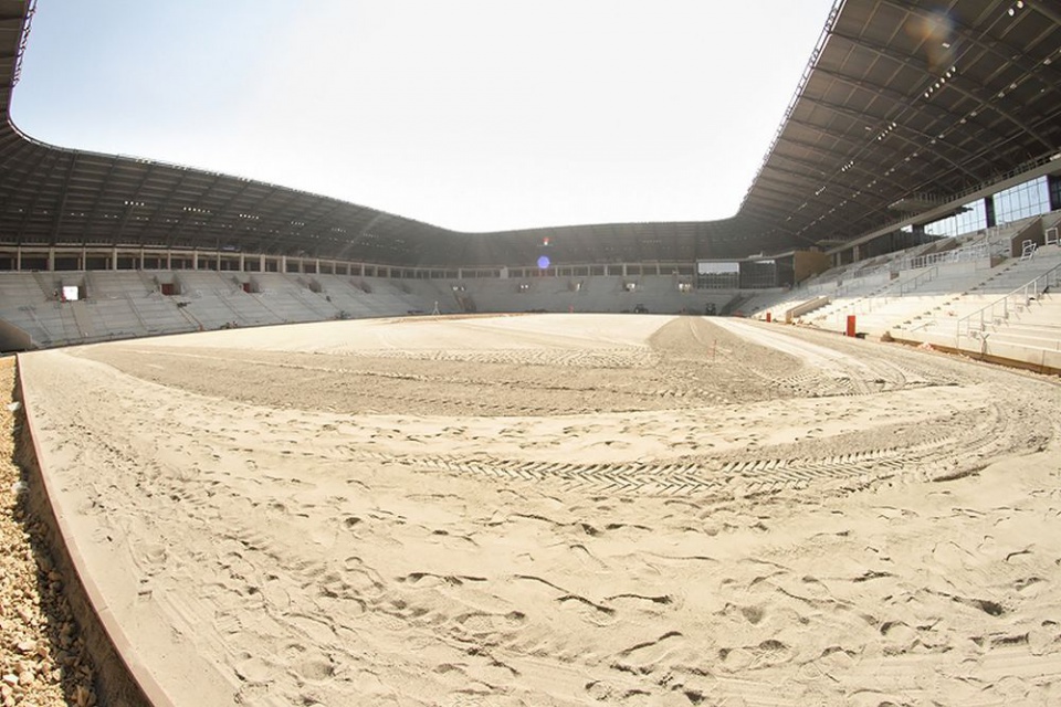 Budowa Stadionu w Tychach, Fot. Michał Giel / Tyski Sport S.A Tak rośnie stadion GKS Tychy
