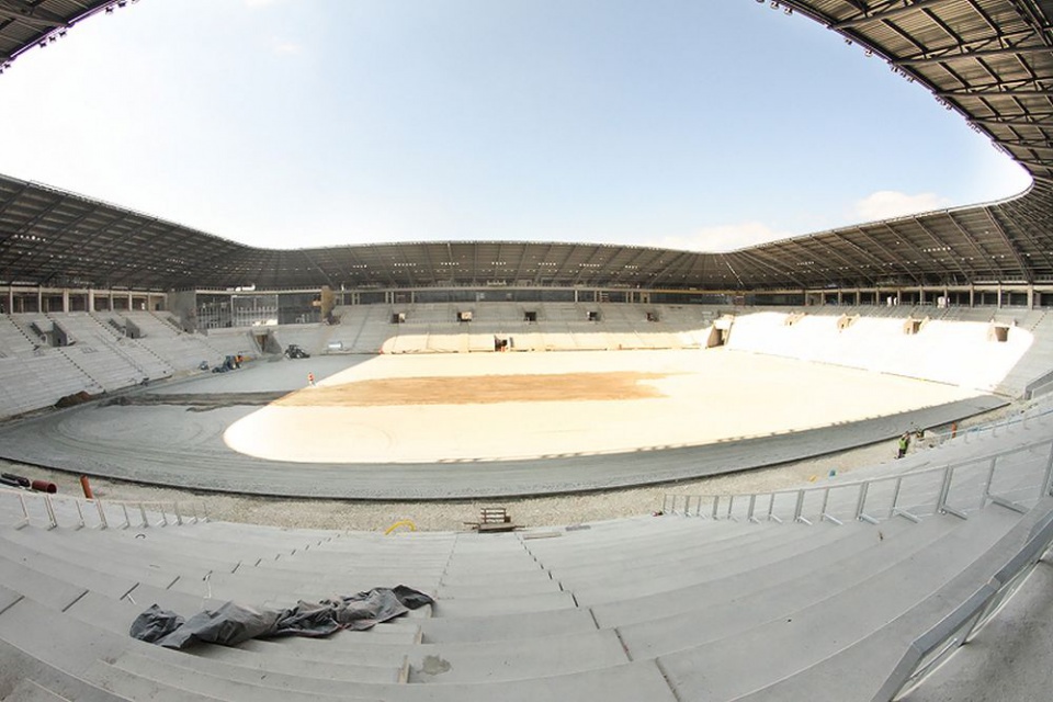 Budowa Stadionu w Tychach, Fot. Michał Giel / Tyski Sport S.A Tak rośnie stadion GKS Tychy