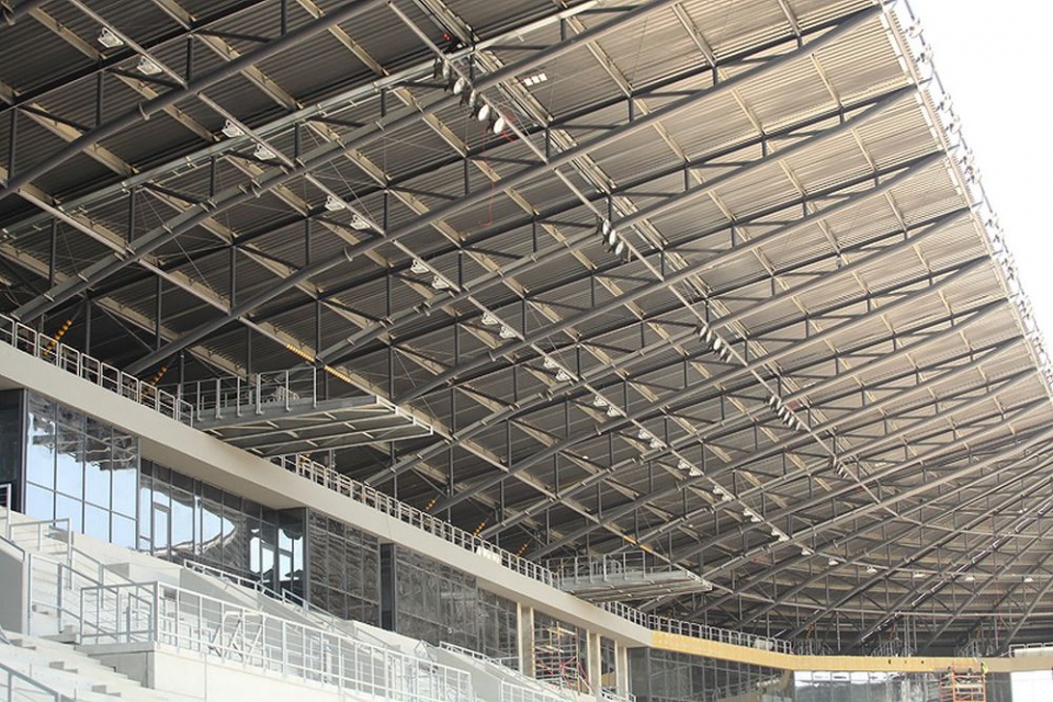 Budowa Stadionu w Tychach, Fot. Michał Giel / Tyski Sport S.A Tak rośnie stadion GKS Tychy