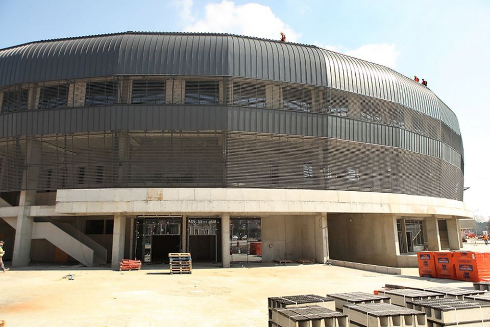 Budowa Stadionu w Tychach, Fot. Michał Giel / Tyski Sport S.A Tak rośnie stadion GKS Tychy