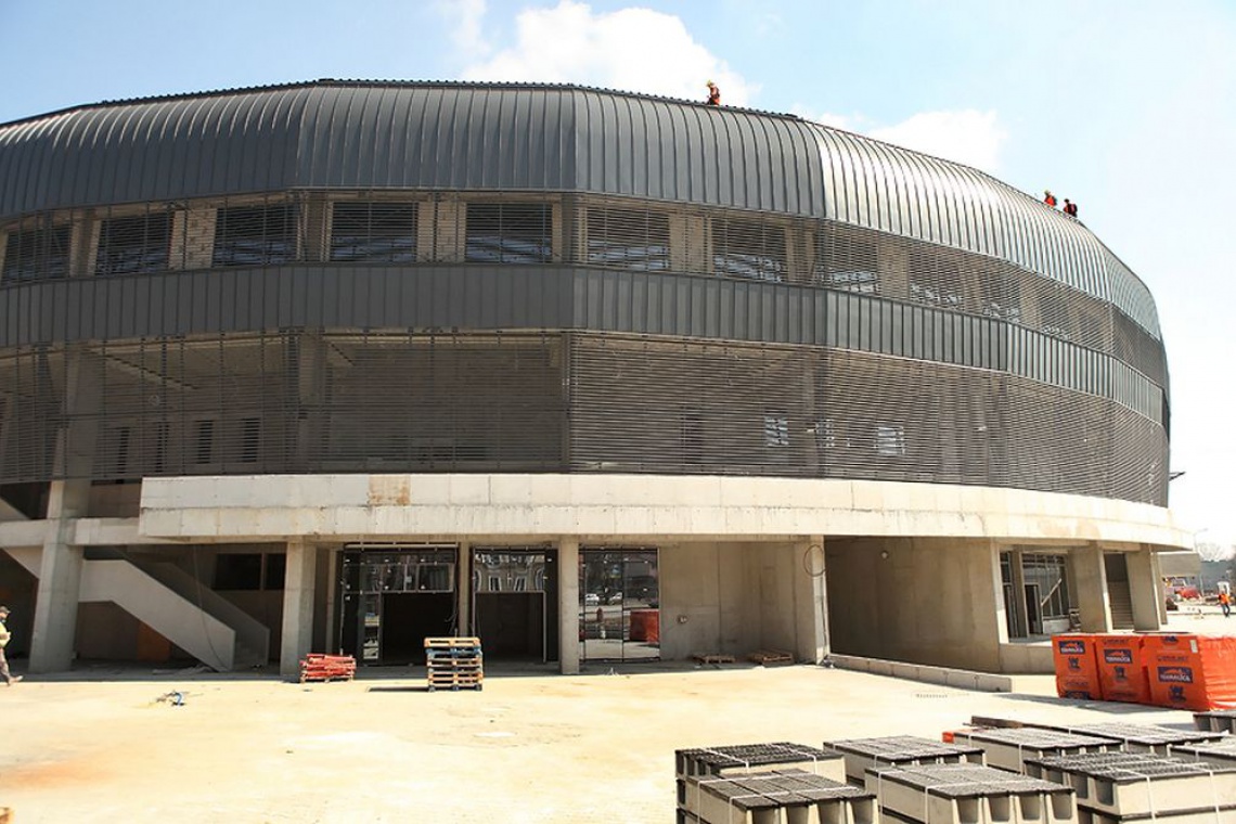 Budowa Stadionu w Tychach, Fot. Michał Giel / Tyski Sport S.A Tak rośnie stadion GKS Tychy