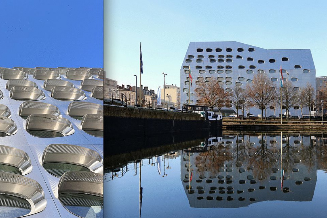Quai Ouest, fot. AAD Anne Demians Kosmiczny budynek we Francji projektu AAD Anne Démians