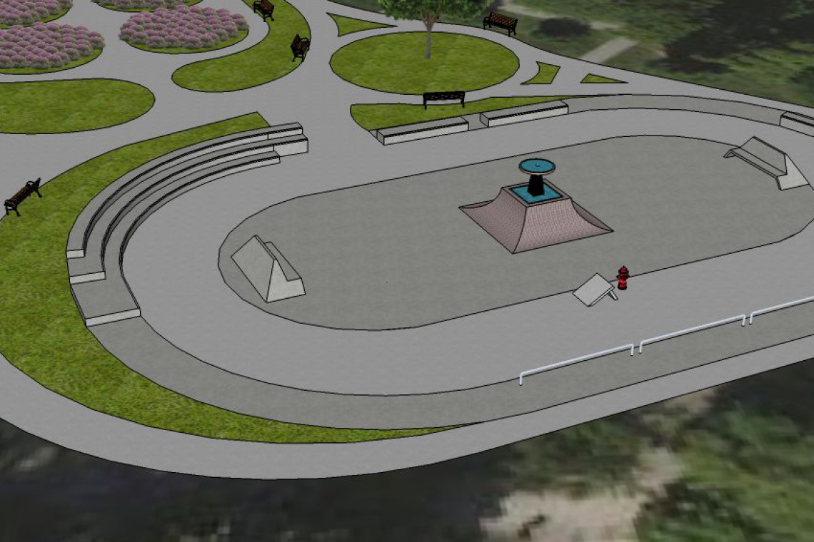 Przykładowy projekt Skatespot, Techramps Zaprojektuj Skatespot marzeń dla twojego miasta