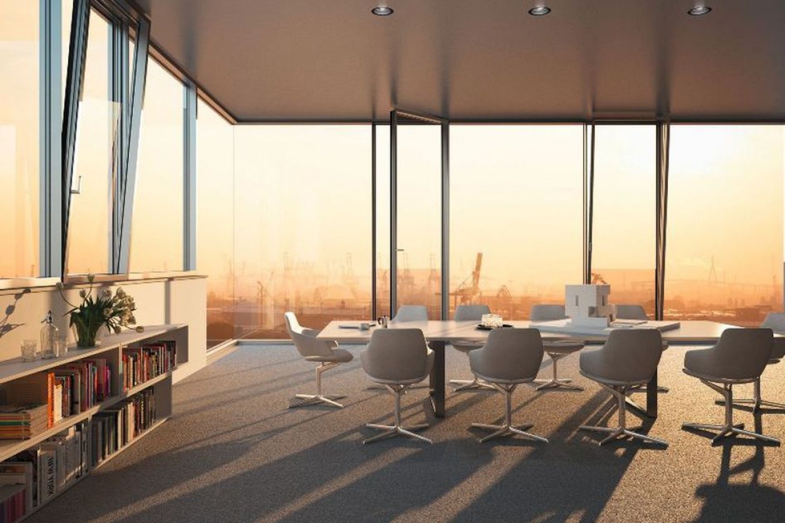 Fasada Schüco Architektura minimalistyczna z wykorzystaniem szklanych fasad
