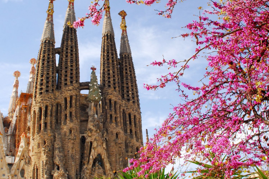 Sagrada Familia, fot. Fotoli Końcowa faza budowy barcelońskiej Sagrada Familia