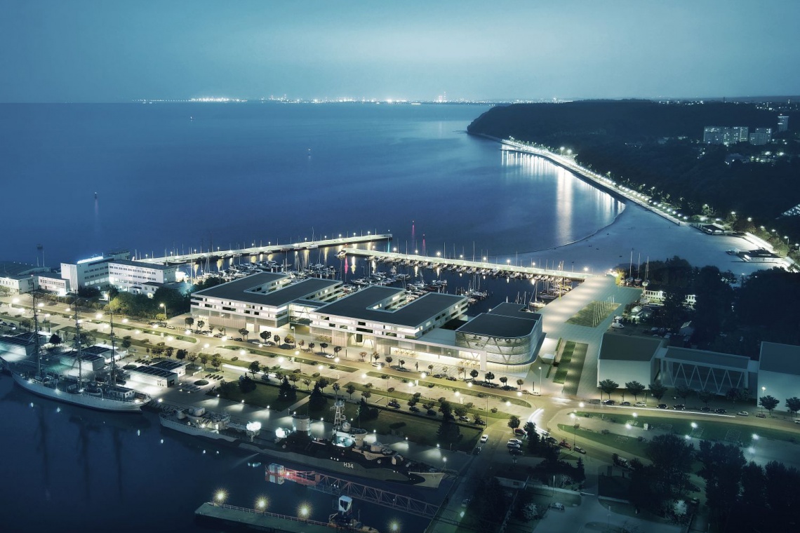 Nowa Marina w Gdyni, fot. Studio Kwadrat Gdynia z nową mariną. To wyjątkowy projekt od Studia Kwadrat