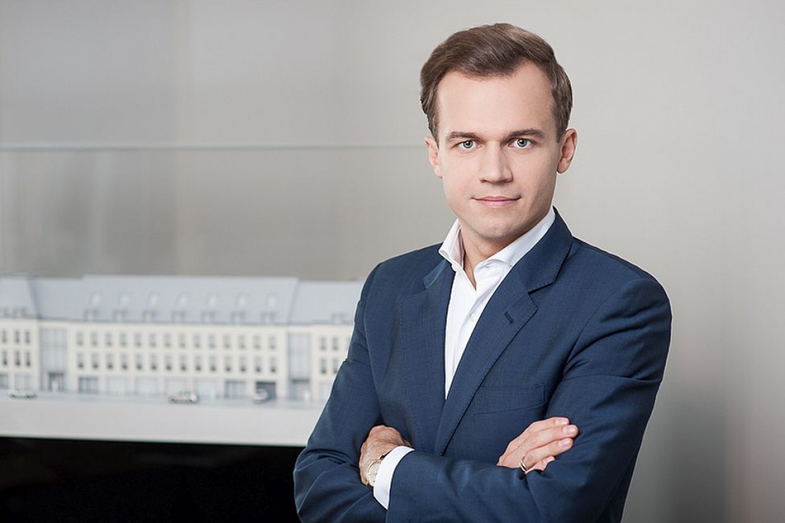 fot. Maksymilian Marcinkowski, prezes zarządu Senatorska Investment O inwestycji Plac Zamkowy opowiada Maksymilian Marcinkowski, Senatorska Investment