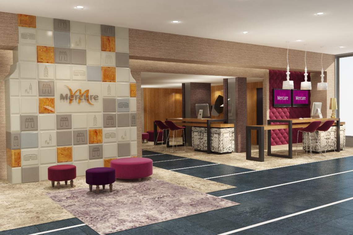 fot. Mercure Gdańsk Posejdon Design hotelu zainspirowany architekturą Gdańska