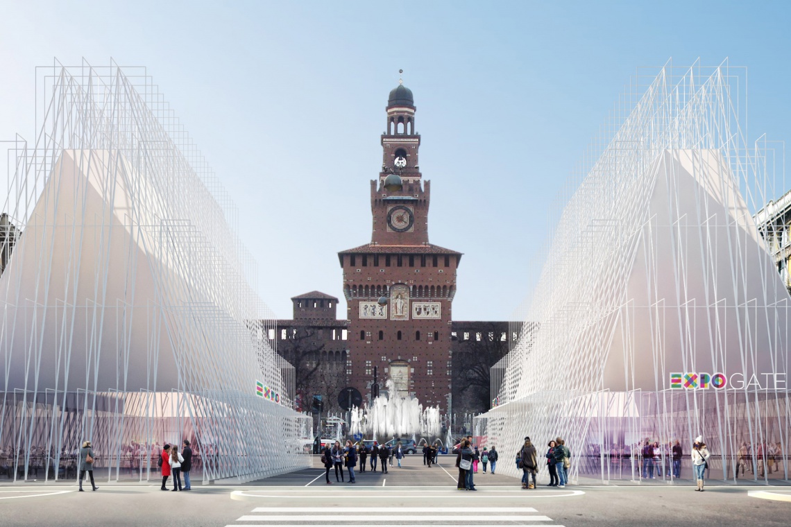 Brama Expo 2015 w Mediolanie Expo 2015 w Mediolanie: Technologia w służbie architektury