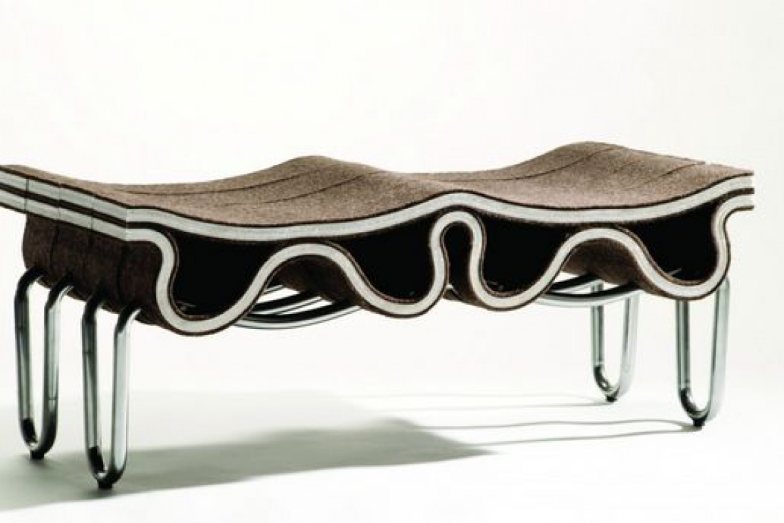 Plyfelt furniture, fot.Floris Wubben Studio Niezwykłe siedziska inspirowane naturą projektu Florisa Wubbena