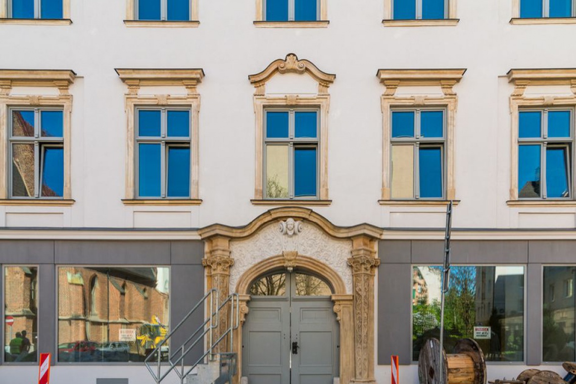 Kompleks biurowy Dominikański i Pałac Oppersdorfów we Wrocławiu, Skanska Property Poland Skanska rewitalizuje Pałac Oppersdorfów i łączy go z kompleksem Dominikański