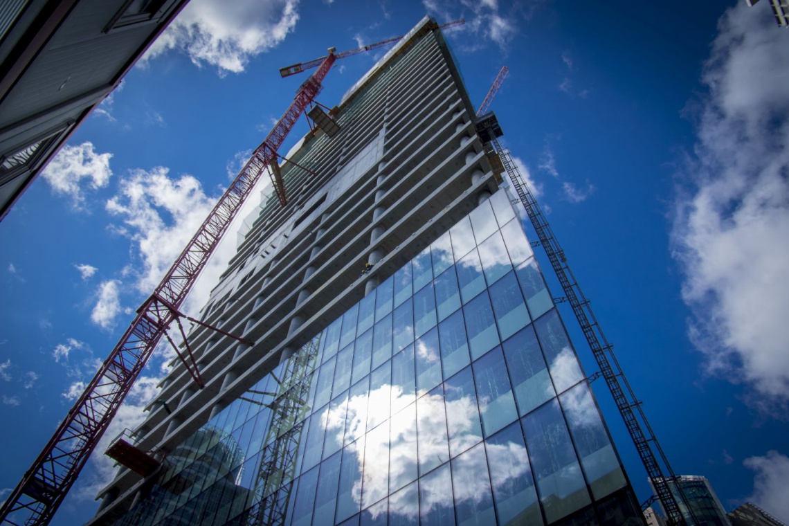 Q22, fot. Piotr Waniorek Q22, projektu Kuryłowicz & Associates, pokrywa się szkłem