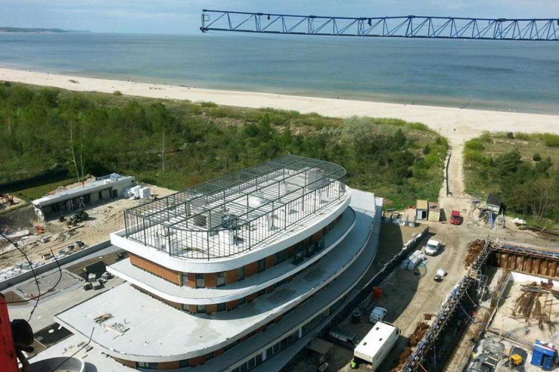 Baltic Park Molo, fot. Zdrojowa Invest Trwają prace przy Baltic Park Molo projektu Płaskowicki & Partnerzy