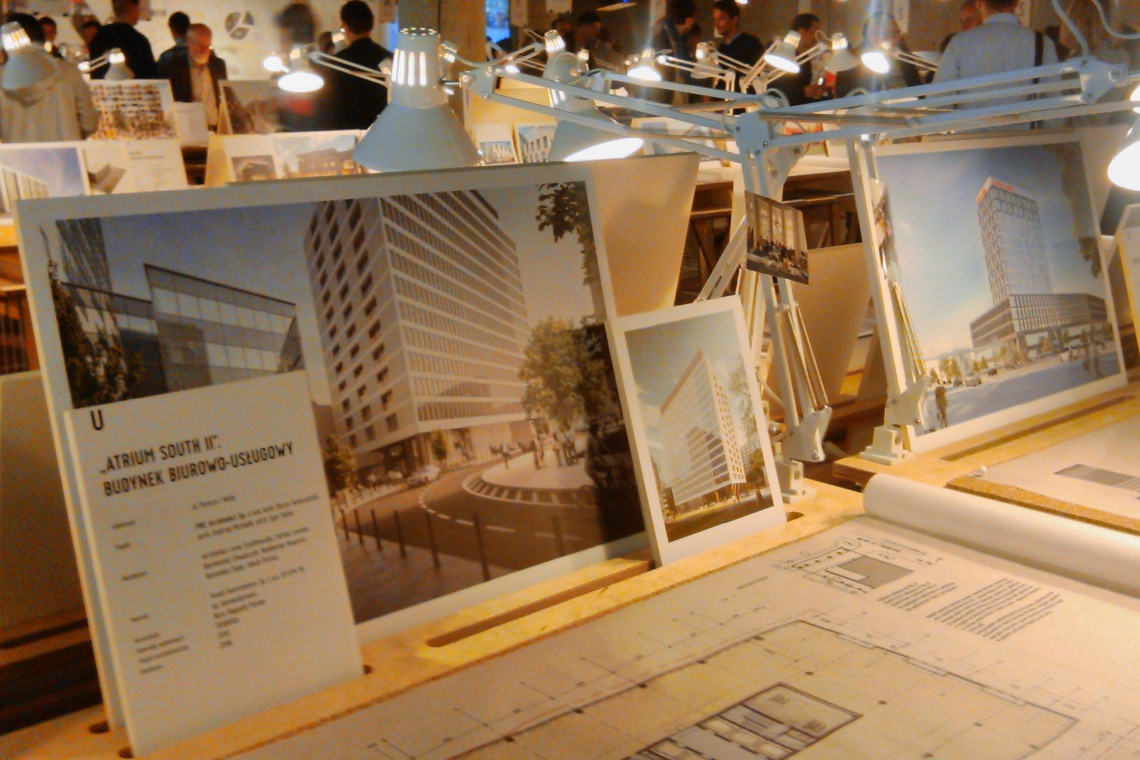Wystawa "Warszawa. Plany na Przyszłość" w 2015 r., fot. PTWP/EW Wernisaż 21. edycji wystawy architektonicznej Plany na przyszłość