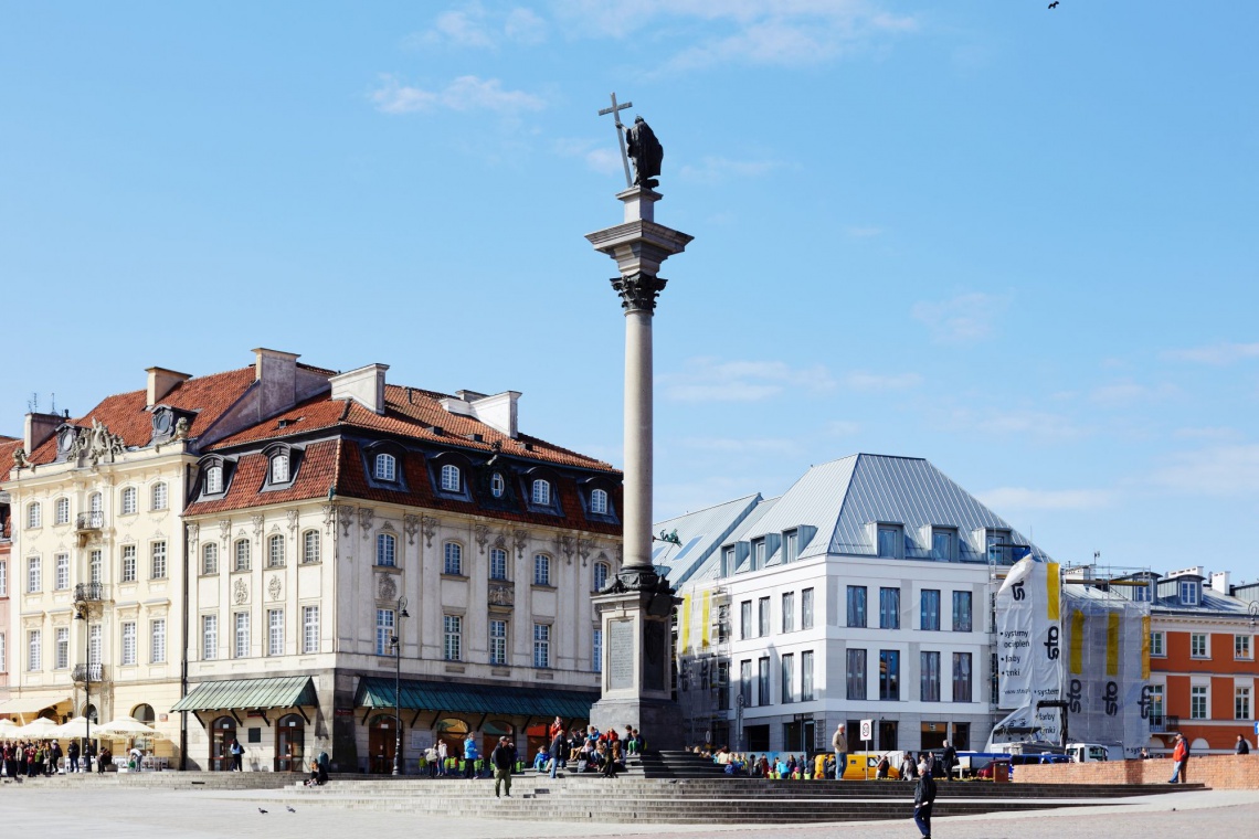 fot. Plac Zamkowy – Business with Heritage Nowoczesny i elegancki biurowiec Plac Zamkowy od RKW na ostatniej prostej