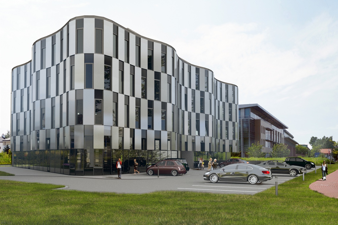 Biurowiec Pileckiego Biurowiec Pileckiego projektu Szaroszyk & Rycerski Architekci już gotowy