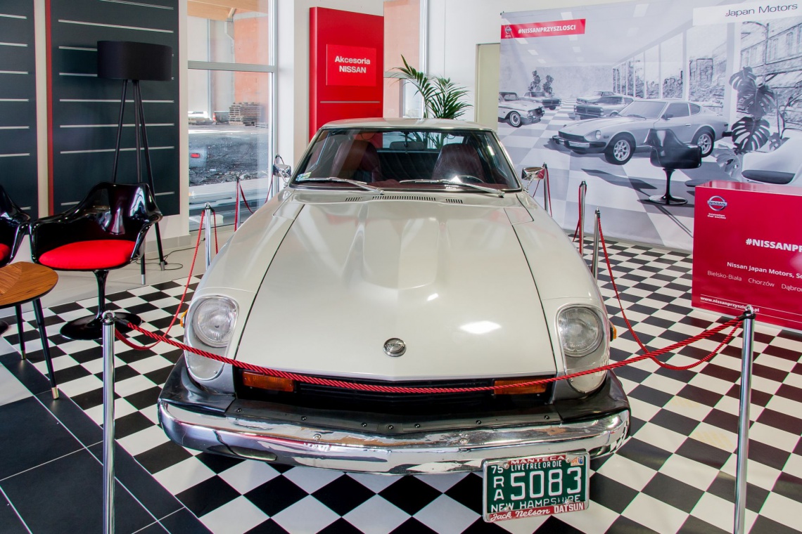 Salon Nissan z koncepcją Wzorro Design, fot. Marcin Michalak Salon dla marki Nissan według projektu Wzorro Design