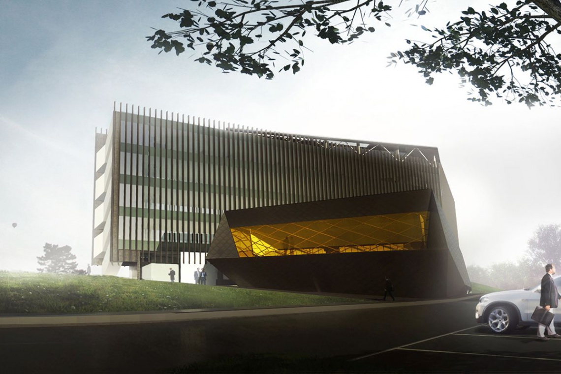 fot. Tissellistudio Niezwykły biurowiec prawie jak motyl od Tissellistudio