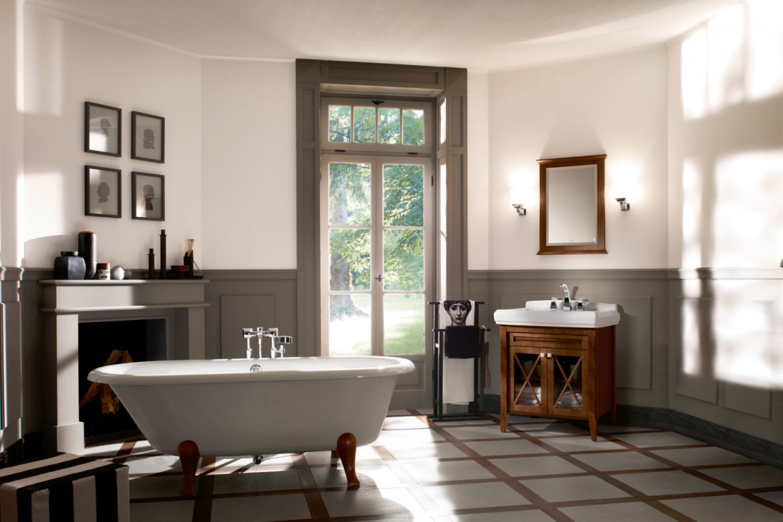 Kolekcja Hommage od Villeroy & Boch Kolekcja łazienkowa Hommage od Villeroy & Boch w stylu retro