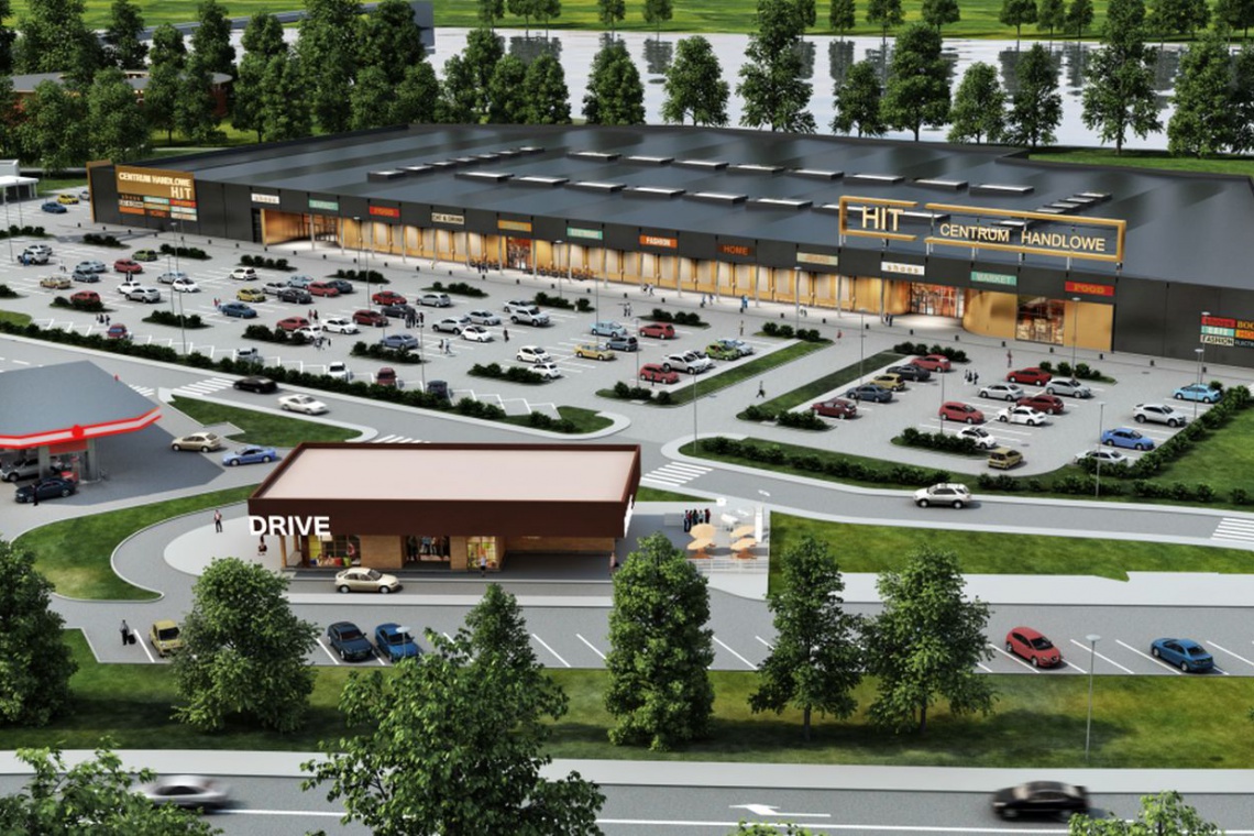 fot. CH HIT Centrum handlowe HIT projektu ATT Architekci na starcie
