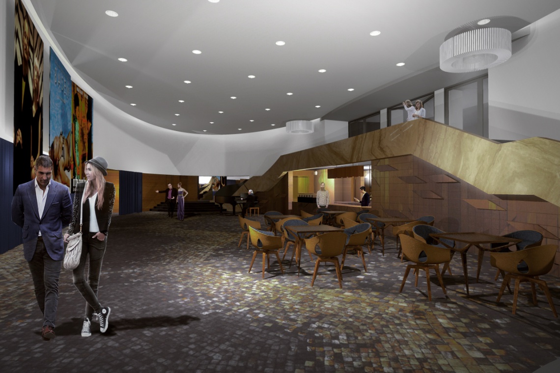 Kino Luna w nowej aranżacji, fot. OW Architektura OW Architektura z grupą Projekt przywrócą Lunie dawny kształt i elegancję