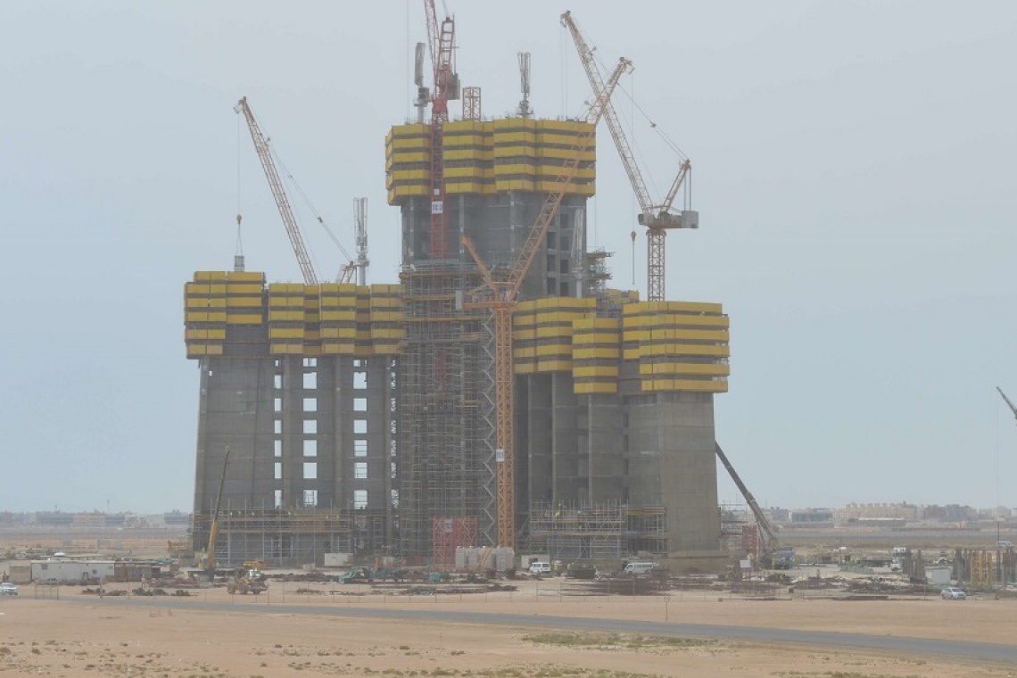 Budowa Kingdom Tower Kilometrowy wieżowiec pnie się w górę