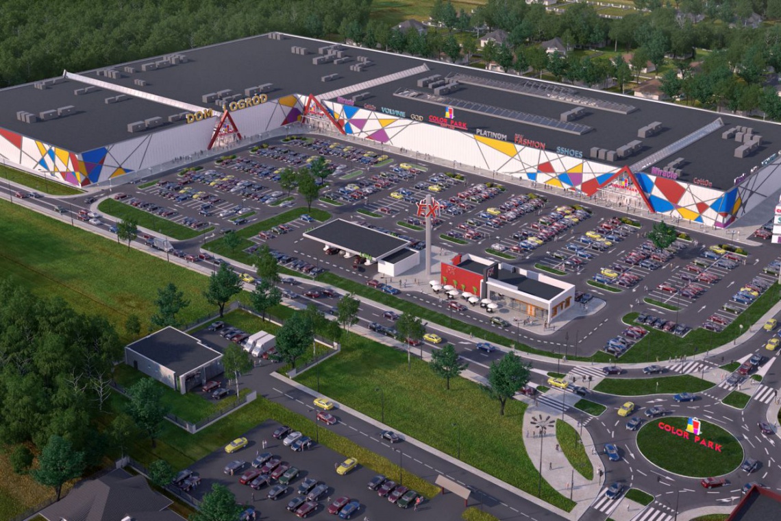 fot. CH Color Park Na starcie centrum handlowe Color Park w Nowym Targu