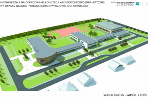 Kompleks edukacyjny k. Ostrzeszowa projektu B.R.H. Bereżecki