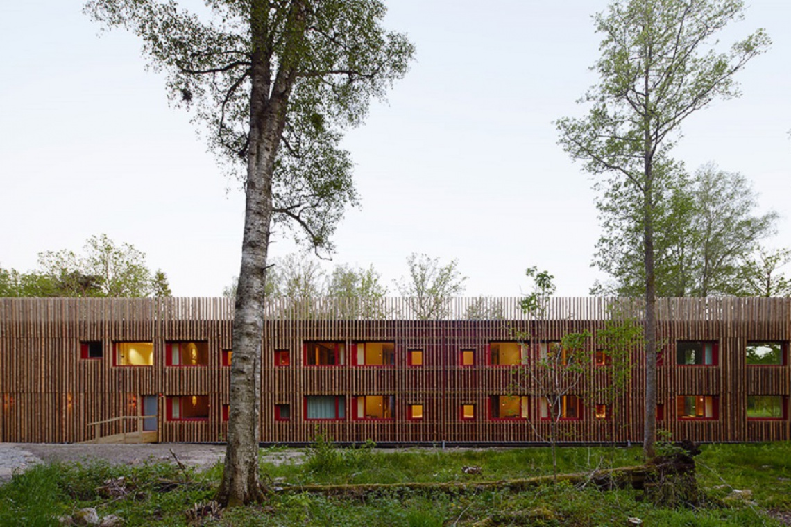 Hotel Öijared, źródło: Kjellgren Kaminsky Architecture Hotel z drewna w szwedzkich lasach
