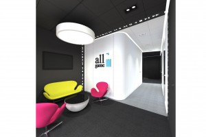 Widawscy Studio Architektury z projektem biura dla AllGame