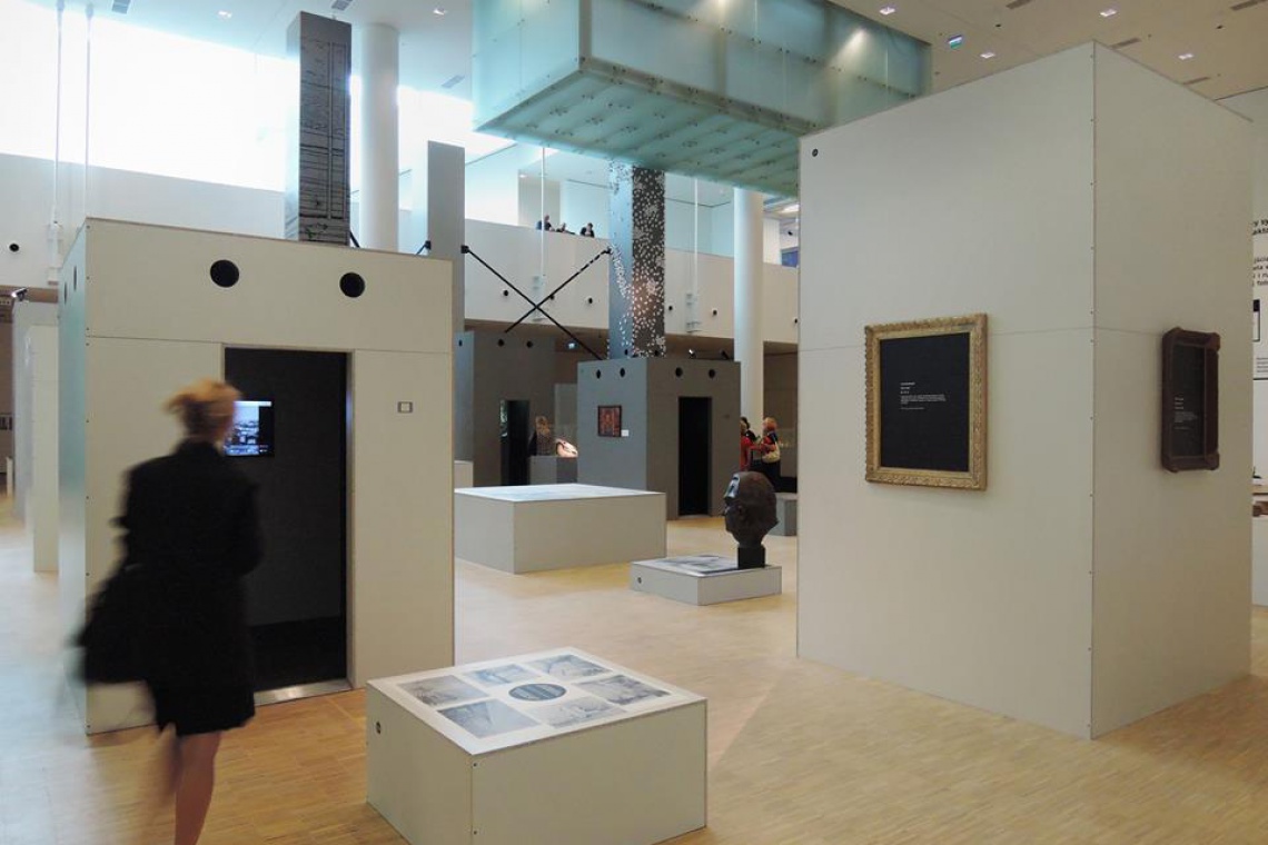 Wystawa w Muzeum Śląskim, fot. BudCud Muzeum w organizacji. Muzeum w wyobraźni - wystawa autorstwa BudCud