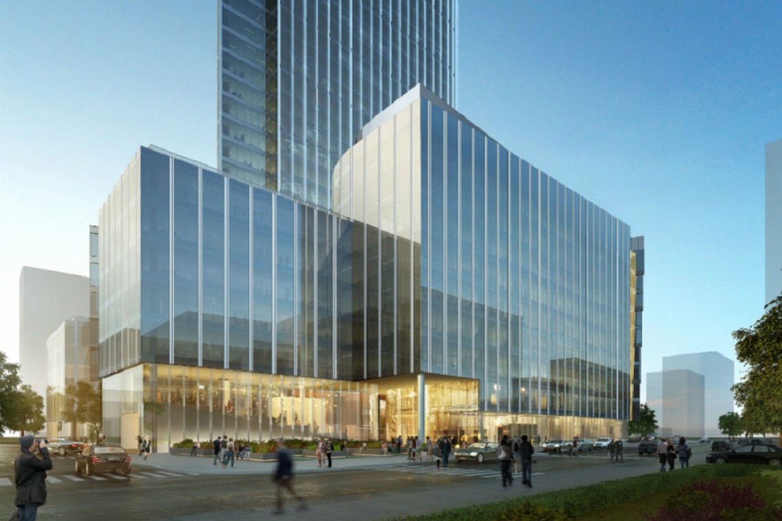 Mennica Legacy Tower, wizualizacja Golub GetHouse przymierza się do rozpoczęcia budowy Mennica Legacy Tower