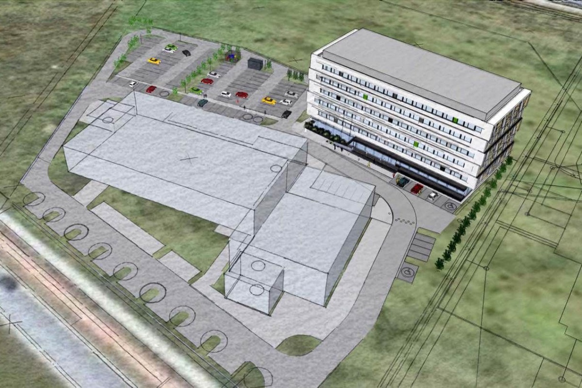 II etapu kompleksu biurowo-laboratoryjnego we Wrocławiu - projekt Archimedia Archimedia zaprojektowała, a Budimex wybuduje II etap DPIiN we Wrocławiu