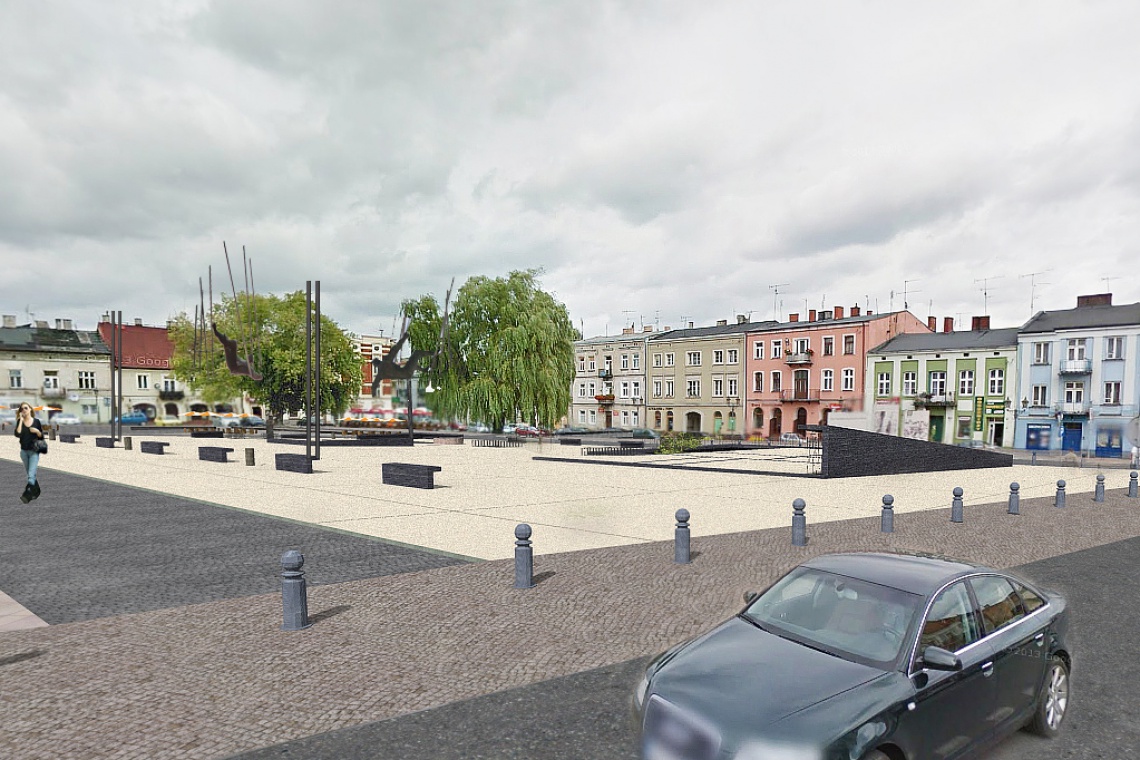 Rynek w Częstochowie, fot. ENONE Architektura i Design Taki pomysł na rynek w Częstochowie mieli ENONE Architektura i Design