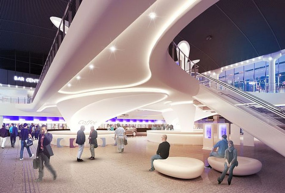 PKP - Dworzec Warszawa Centralna Antresola Dworca Centralnego prawie gotowa