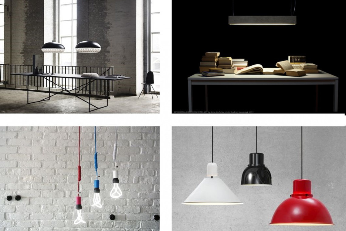 TOP: Oświetlenie w stylu industrialnym