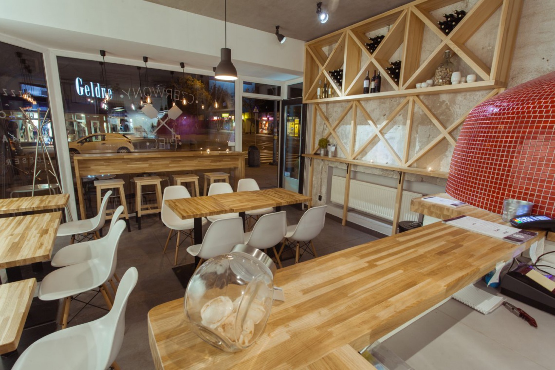 Czerwony Piec, fot. Bartek Modelski Restauracja Czerwony Piec to projekt Pauliny Kisiel