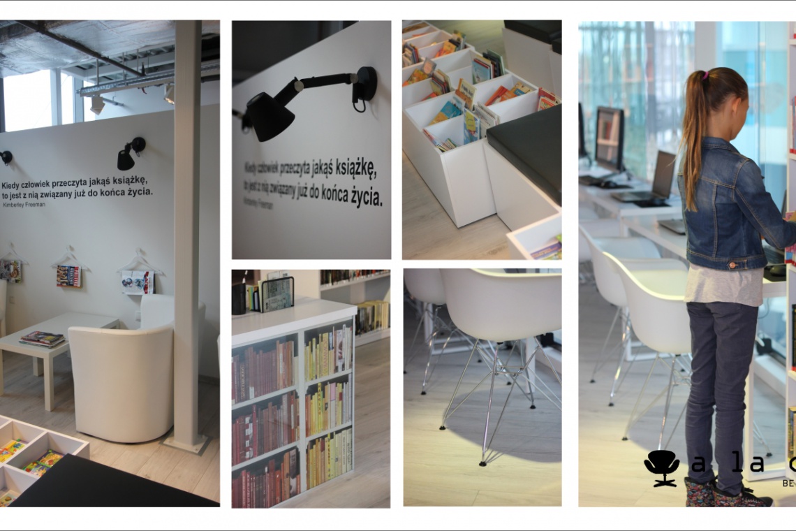 Biblioforum w gliwickim centrum handlowym Forum - projekt A la carte Beata Kruszyńska Współczesna biblioteka nie jest "świątynią nauki". To nowatorska i atrakcyjna przestrzeń