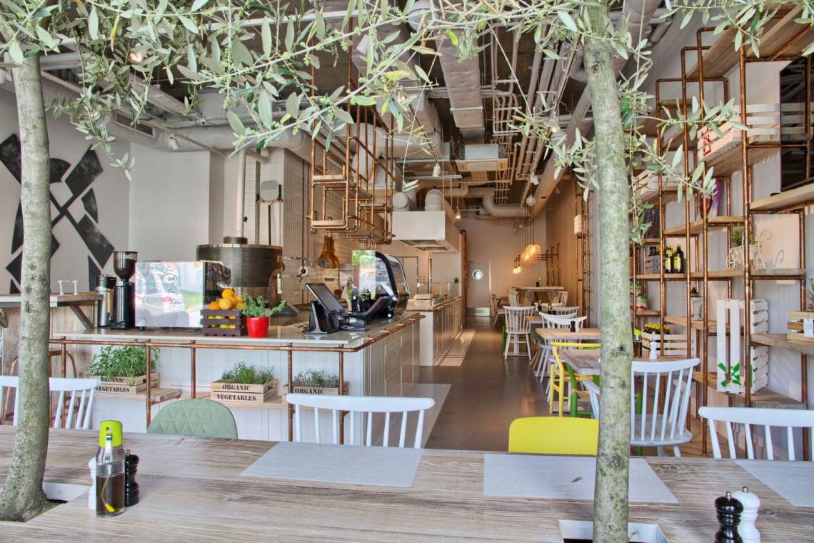 Semolino ristorante, fot. ristorantesemolino.pl Nowa restauracja na Mokotowie zaprojektowana przez KDesign Architekci