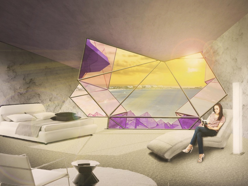 Hotel Amethyst, NLArchitects TOP 10: Światowy design - tak projektuje się hotele poza Polską