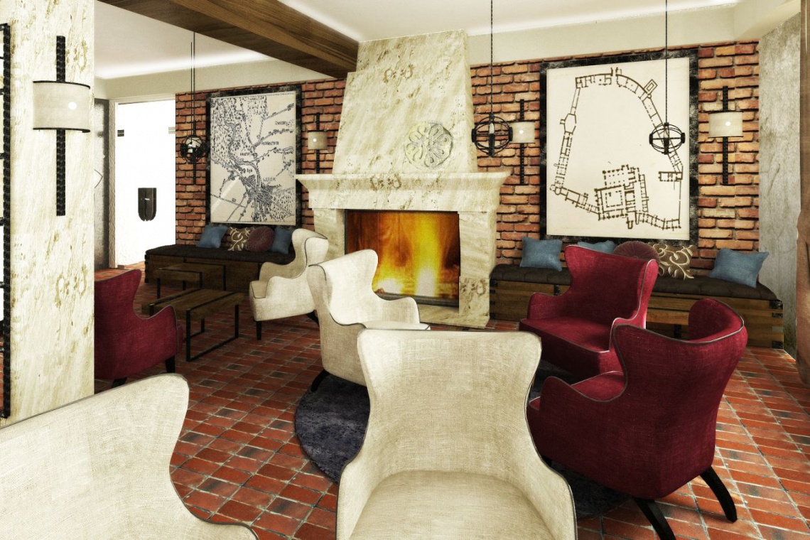 fot. Best Western Plus Hotel Podklasztorze Tomasz Chowaniec o projekcie wnętrz hotelu w Opactwie Cysterów