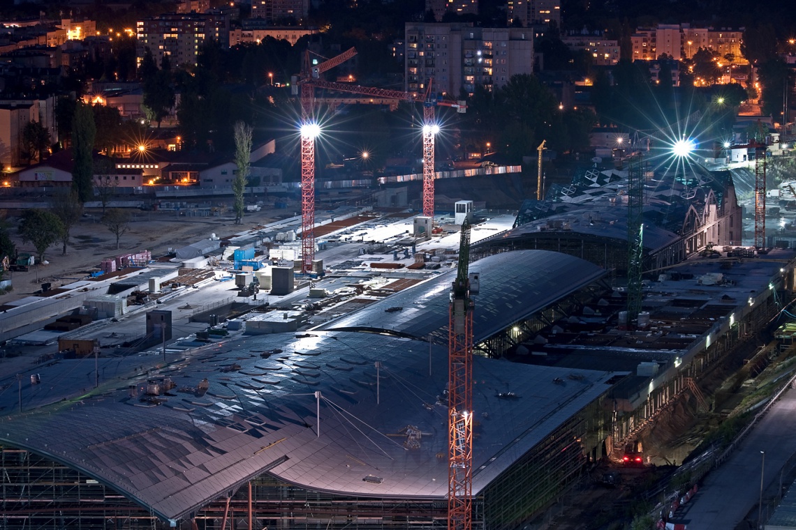 Dworzec Łódź Fabryczna, fot. PKP PLK Pierwszy pociąg wjechał na stację Łódź Fabryczna