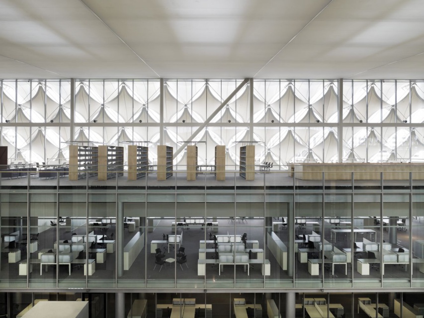 Biblioteka Narodowa w Rijadzie, © Gerber Architekten photographer: Christian Richters Zjawiskowa architektura Biblioteki Narodowej w Arabii Saudyjskiej