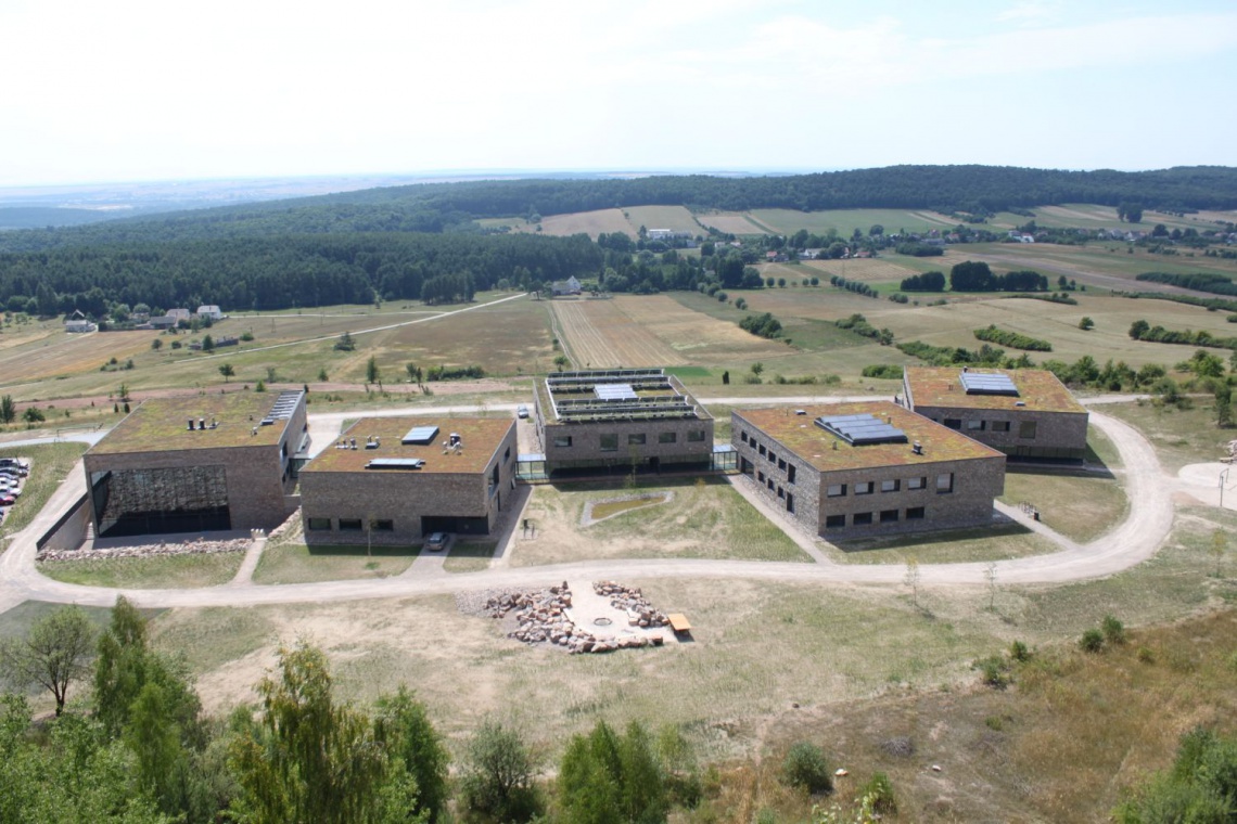 Europejskie Centrum Edukacji Geologicznej, fot. Uniwersytet Warszawski Tak wygląda Centrum Edukacji Geologicznej w Chęcinach. To projekt WXCA